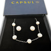Pearl By the Yard Bracelet and Earrings Gift Set