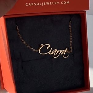 Personalized Name Necklace - "The Charlotte" - Capsul