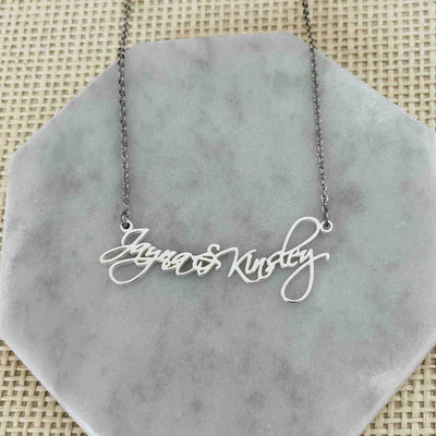Personalized Name Necklace - "The Charlotte" - Capsul