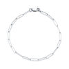 Small Paperclip Chain Bracelet