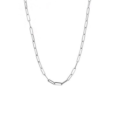 Small Paperclip Chain Necklace - Capsul