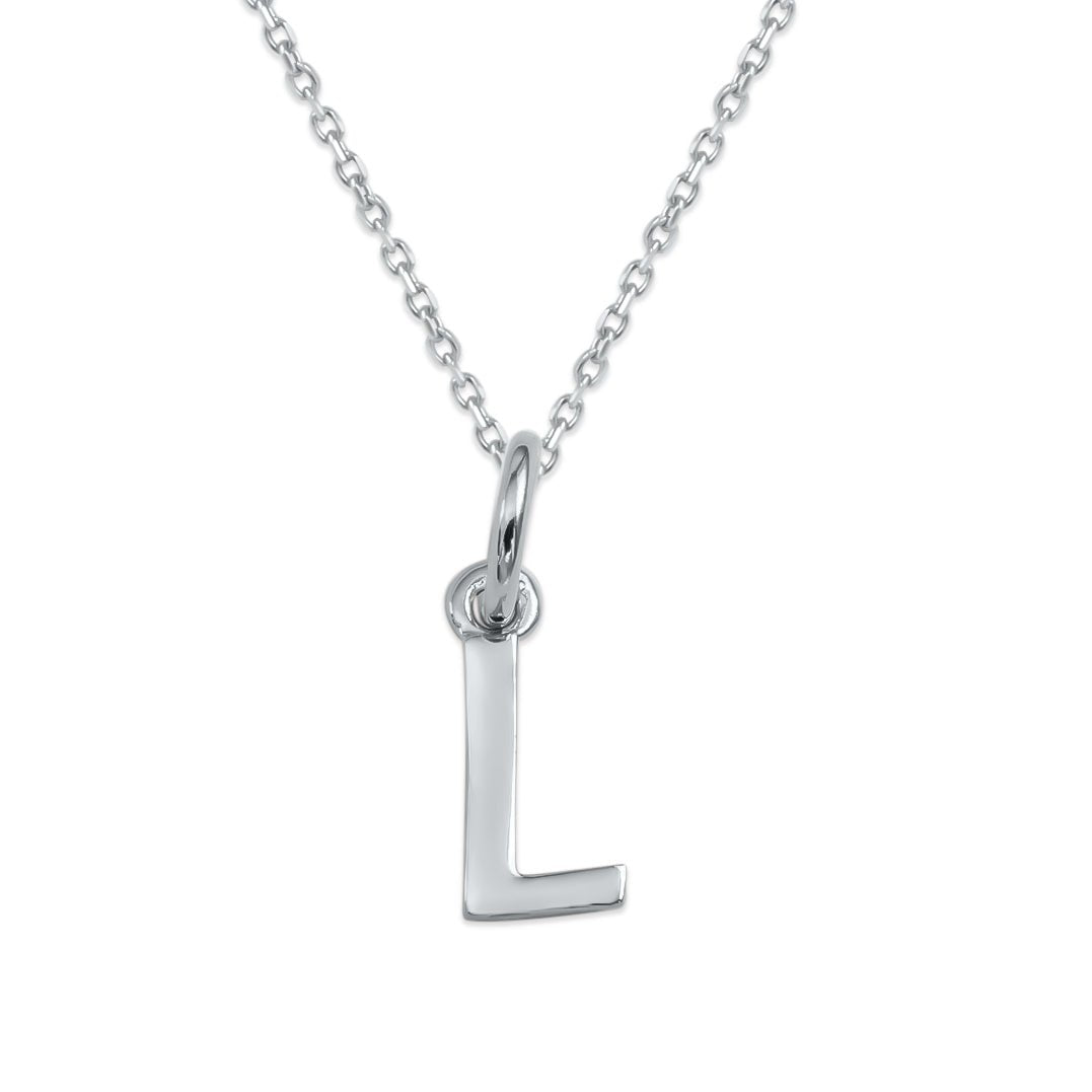 Sterling Silver Alphabet Initials Charms Bracelet - Capsul