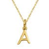 Sterling Silver Alphabet Initials Charms Necklace