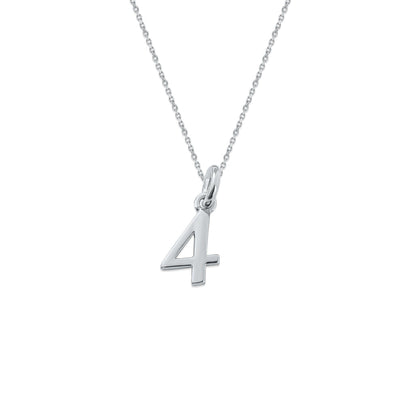 Sterling Silver Numbers Charms Bracelet - Capsul