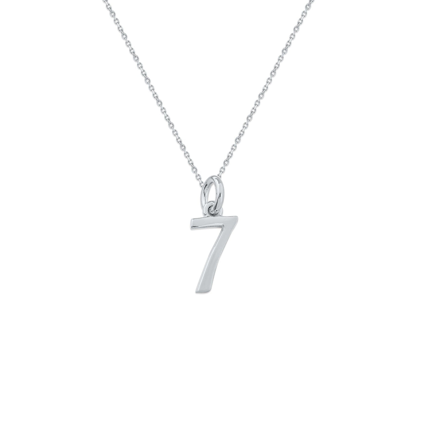 Sterling Silver Numbers Charms Bracelet - Capsul
