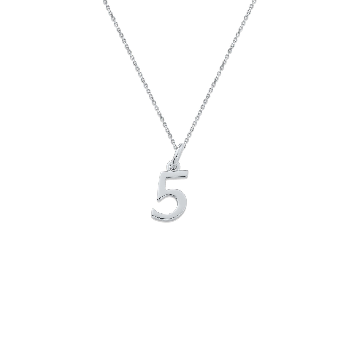 Sterling Silver Numbers Charms Bracelet - Capsul